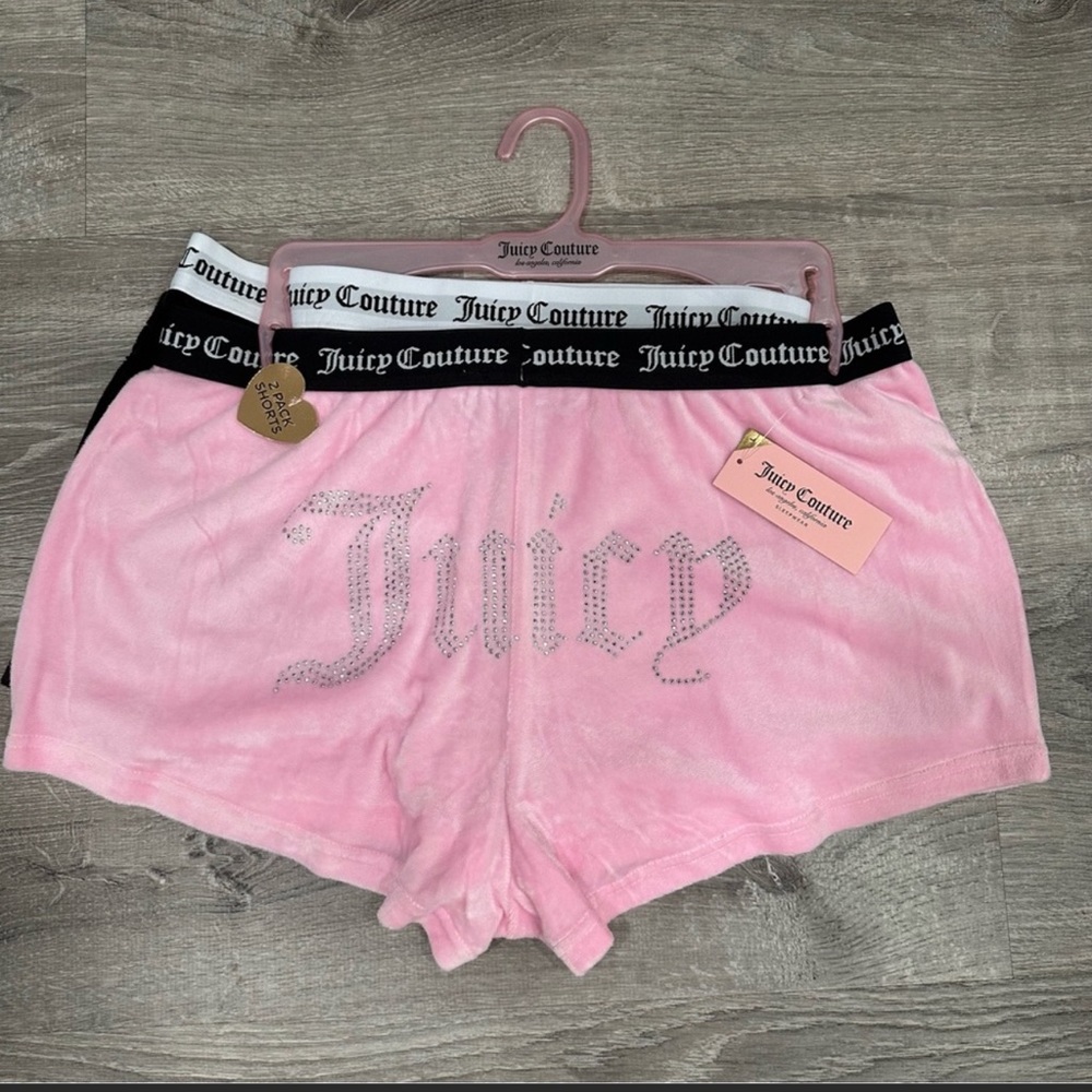 Juicy Couture 2PCK Velour Sleeping Shorts